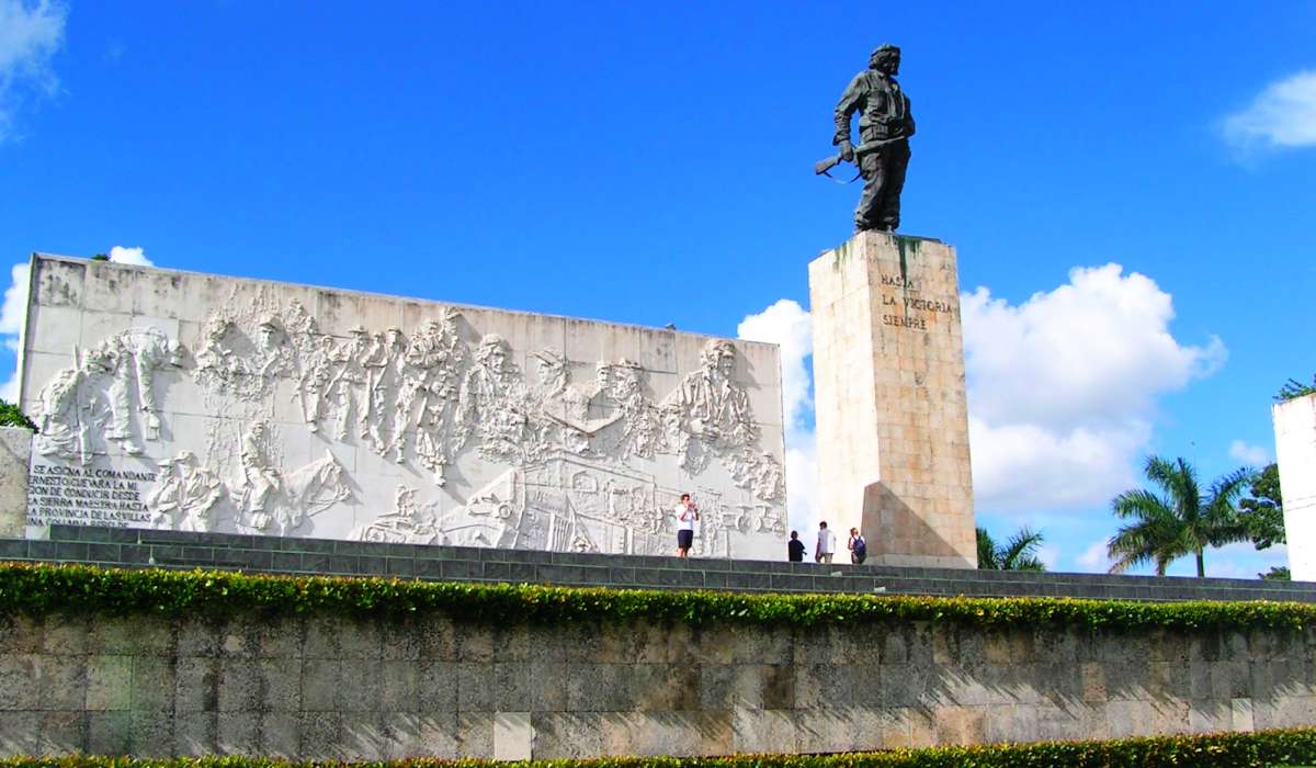 You will see Ché Guevara Memorial